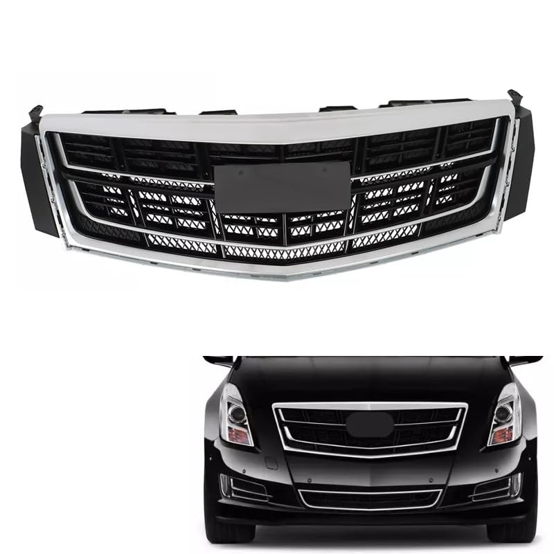 Amazon.com: Black&Sliver Trim Front Grill Cover Grille Compatible